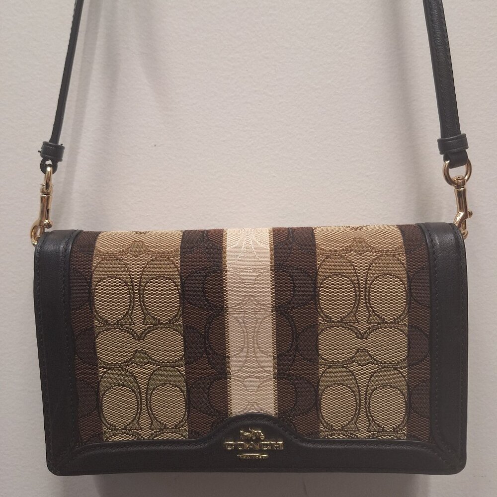 Coach Anna Foldover Clutch/Crossbody F2132-C5884.